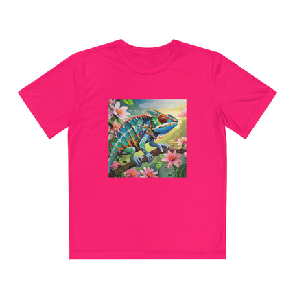 Camouflage Chameleon Youth Competitor Tee