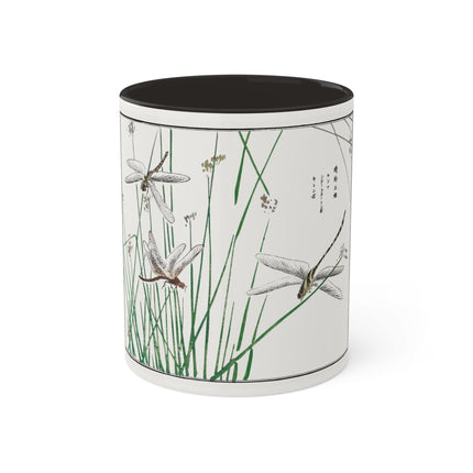 Dragonflies by Morimoto Toko Colorful Mugs, 11oz