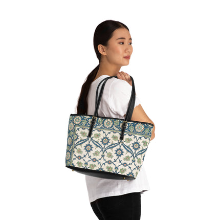 Arabesques by Émile Prisse d'Avennes PU Leather Shoulder Bag