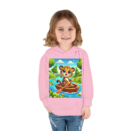 Little Explorer on the River Toddler Pullover Fleece Hoodie