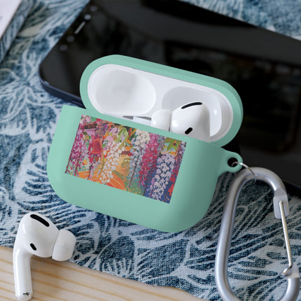 Golden Wisteria Elegance AirPods and AirPods Pro Case