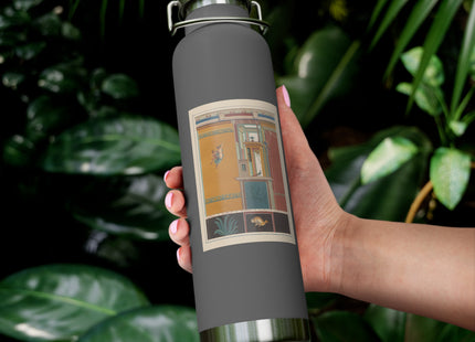 Pompeii Wall Pl.20 by Victor Steeger Copper Vacuum Insulated Bottle, 22oz