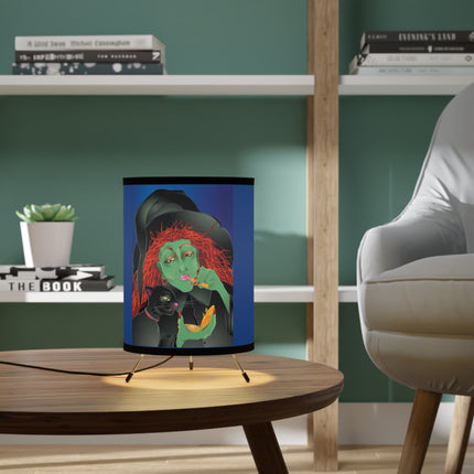 Mirror, Mirror A Witch's Touch Tripod Lamp