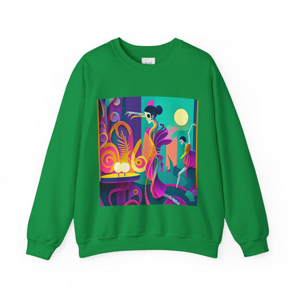 Dance of the Skeleton Ballerinas Unisex Heavy Blend™ Crewneck Sweatshirt
