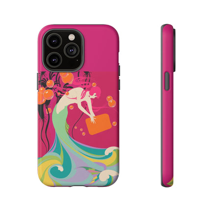 Mermaid Dive Phone Case – Vibrant Waves & Playful Elegance