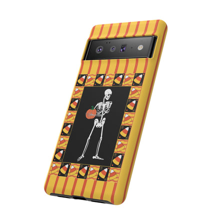 Candy Corn Skeleton Phone Cases