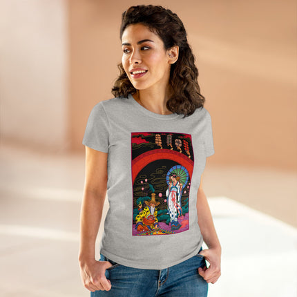 The Romance of Perfume by George Barbier Women's Midweight Cotton Tee