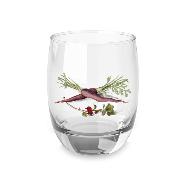 Carrot, Daucus carota and red currant, Ribes rubrum by Anselmus Boëtius de Boodt Whiskey Glass