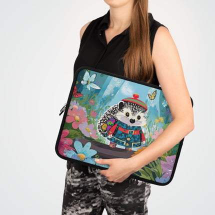 Cute Hedgehog Laptop Sleeve