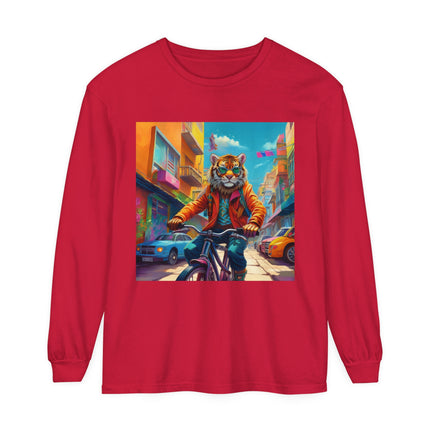 Urban Bike Ride Long Sleeve T-Shirt