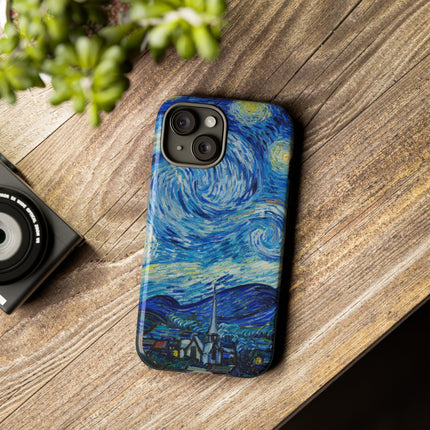 The Starry Night by Vincent Van Gogh Phone Cases