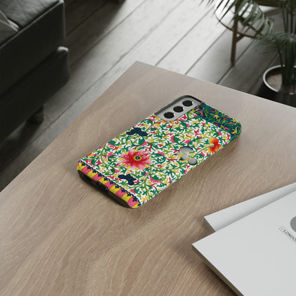Colorful Floral Pattern by Owen Jones Phone Cases