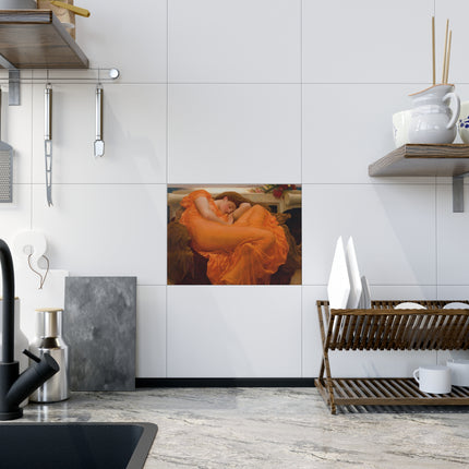 Flaming June by Frederic Leighton Ceramic Tile
