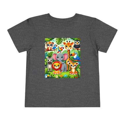 Jungle Friends Parade Toddler Short Sleeve Tee