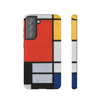 Composition with Red, Yellow, Blue, and Black by Piet Mondrian Phone Cases