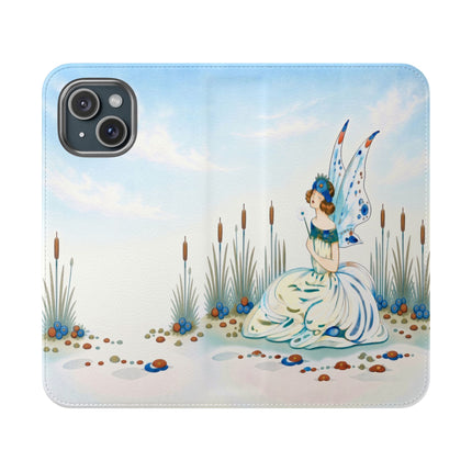 🧚🦋 The Jeweled Wing Fairy Flip Case – Art Deco Fairy Fantasy