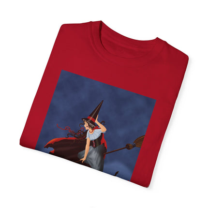 The Enchanted Witch Unisex Garment-Dyed T-shirt