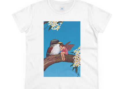 Magnolia Fairy and the Woodland Bird Cotton Tee