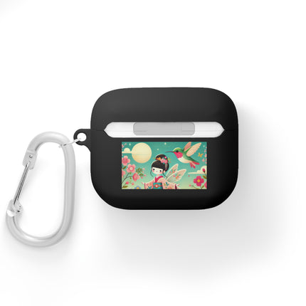 Geisha Fairy and the Hummingbird Blossom AirPods and AirPods Pro Case