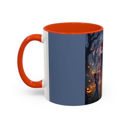 ♥️🎃 The Queen Of Hearts Halloween Masquerade Colorful Mug – Royal Halloween Fantasy