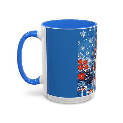 🎋❄️ The Winter Lantern Celebration Colorful Mug – Elegant Asian Christmas Fantasy