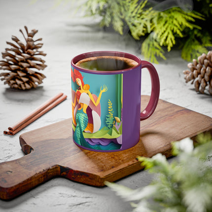 Charming Mermaid Colorful Mugs (11oz, 15oz)