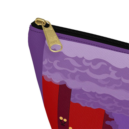 Midnight Toast Cosmetic Bag – Parisian Romance & Art Deco Charm