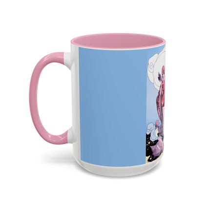Goddess of the Swirling Sea Colorful Mugs (11oz, 15oz)