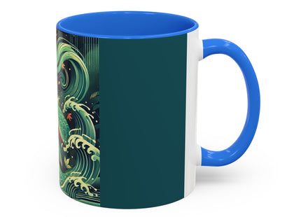 Mermaid Queen Rising from the Deep Colorful Mugs (11oz, 15oz)