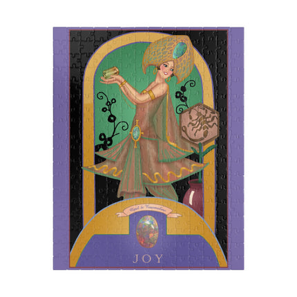 October & Opal, Tourmaline (from the Gem Series) by Sofia Chiostri Puzzle (110, 252, 500-Piece)