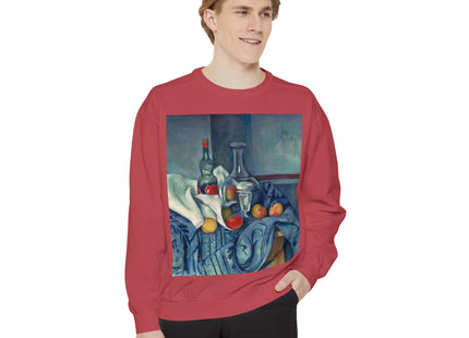 The Peppermint Bottle by Paul Cézanne Unisex Garment-Dyed Sweatshirt
