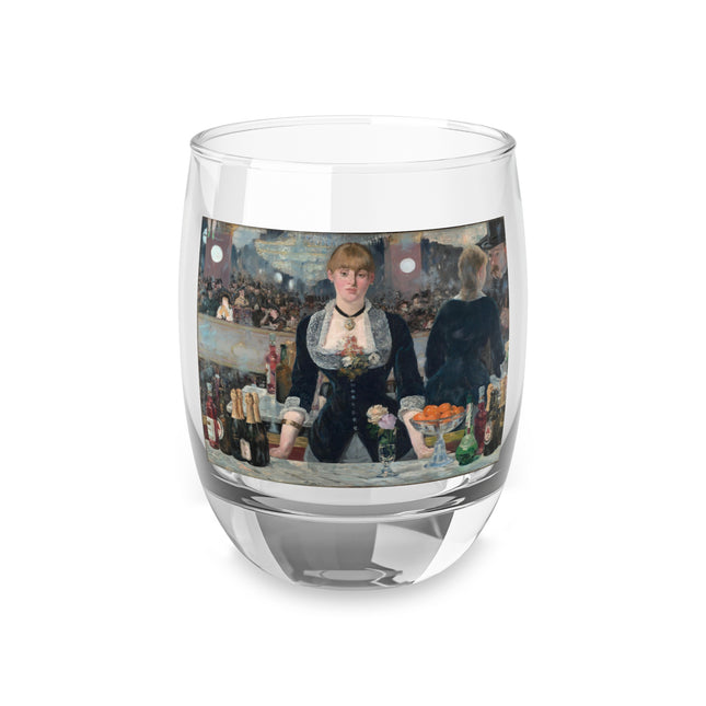 A Bar at the Folies-Bergère by Edouard Manet Whiskey Glass