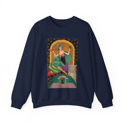 May & Emerald (from the Gem Series) by Sofia Chiostri Heavy Blend™ Crewneck Sweatshirt