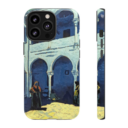 Courtyard of Moroccan Riad by George Gaudion Phone Cases