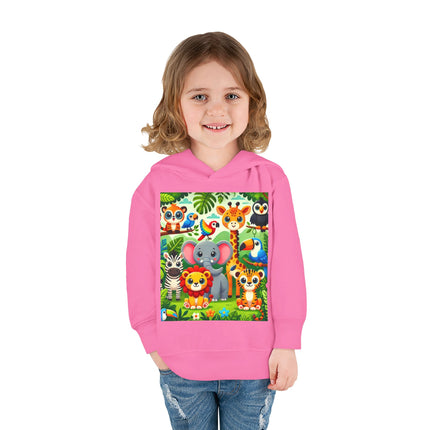 Jungle Friends Parade Toddler Pullover Fleece Hoodie