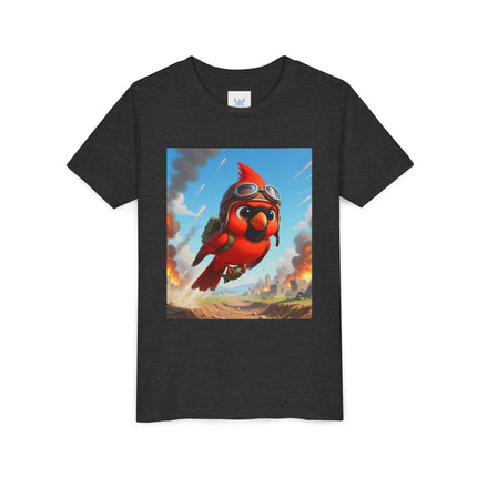 Cardinal Dive Bomber Youth Short Sleeve Tee