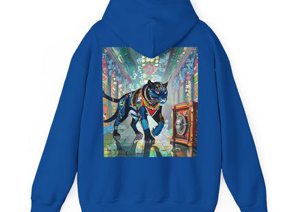 Cyber Panther’s Hunt – Heavy Blend™ Hooded Sweatshirt
