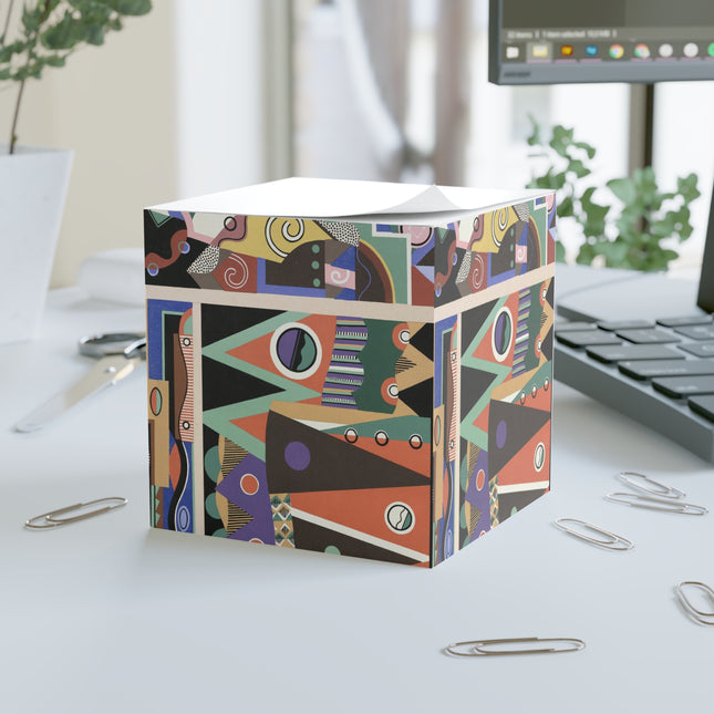 Collection decors et couleurs Pl.03 by Georges Valmiers Note Cube