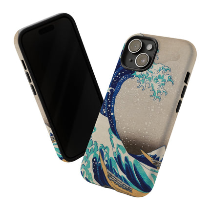 The Great Wave off Kanagawa by Katsushika Hokusai Phone Cases