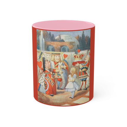 Off with her head! Off with— by Sir John Tenniel Colorful Mugs, 11oz