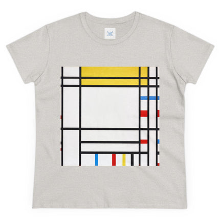 Place de la Concorde by Piet Mondrian Women's Midweight Cotton Tee