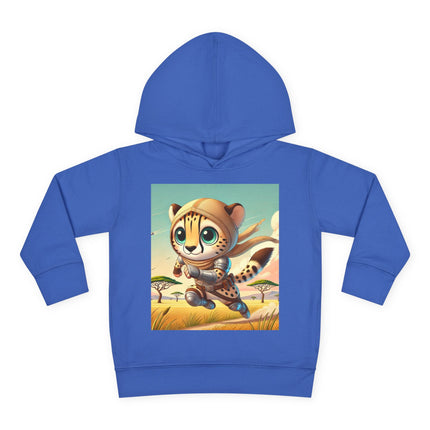 Swift Cheetah Toddler Pullover Fleece Hoodie
