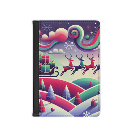 Festive Reindeer Flight Passport Cover