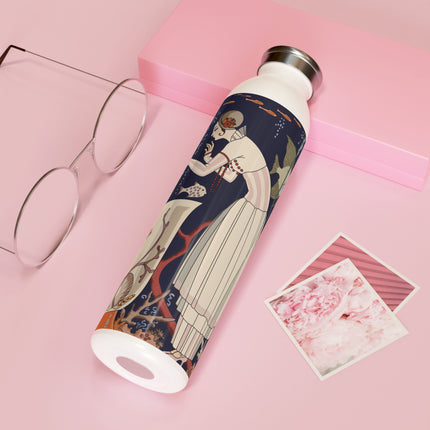 The Dazzling Little Fish by George Barbier Slim Water Bottle