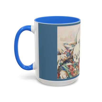 The Three Skulls by Paul Cézanne Colorful Mugs (11oz, 15oz)