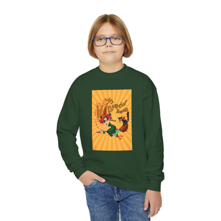 The Bewitching Ride Youth Crewneck Sweatshirt