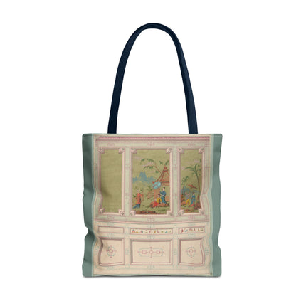 Chinoiserie scenes by Anonymous Tote Bag (AOP)