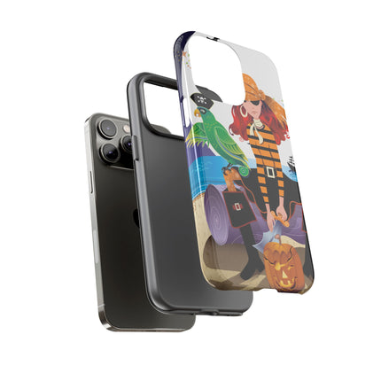 Moonlit Pirate Halloween Phone Cases
