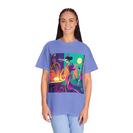 Dance of the Skeleton Ballerinas Unisex Garment-Dyed T-shirt