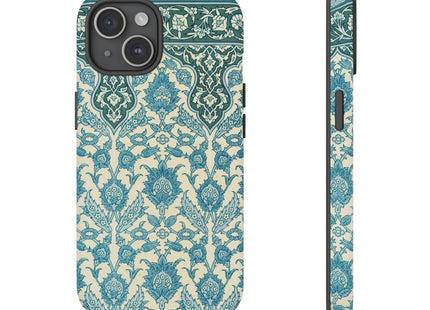 Arabic Art Pattern, Plate No. 20, by Emile Prisse d’Avennes Phone Cases